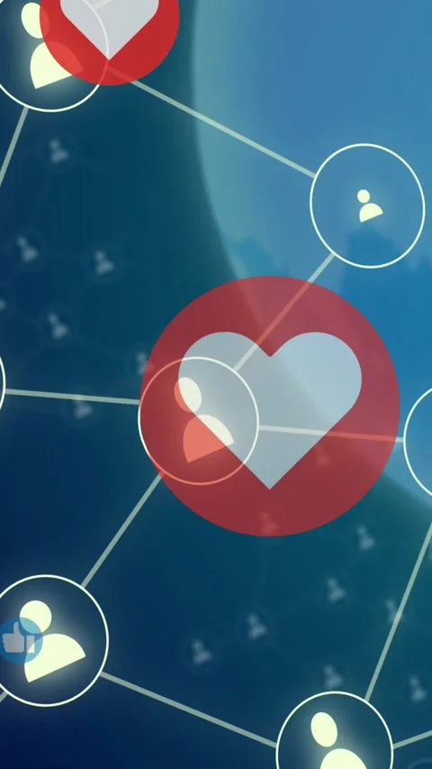 Animation of globe with icons and data processing Stock Footage 343608438