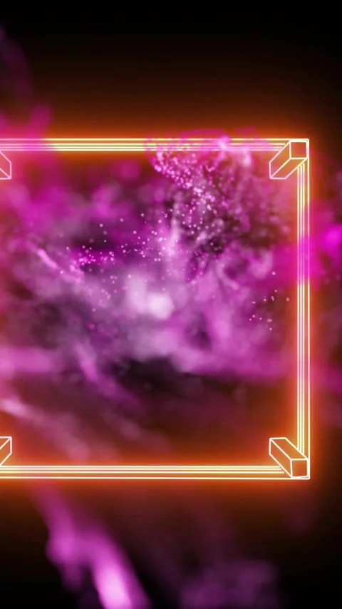 Animation of glowing network of connections over boxing ring on black background Stock Footage 342812941