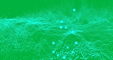 Animation of glowing purple digital mesh waving on transparent background Stockbeeldmateriaal 318432191