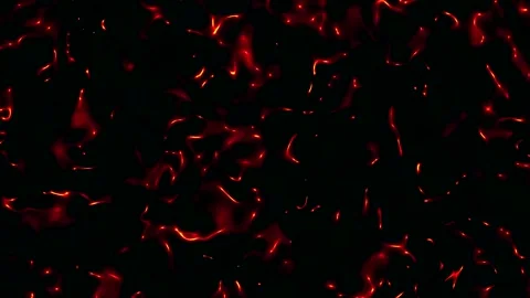 Animation of glowing red lava Stock Footage 313951325