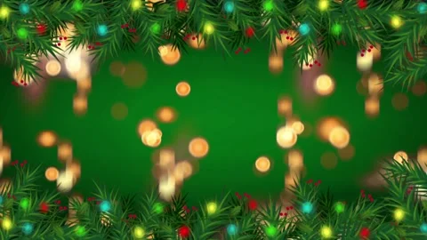  Animation golden light bokeh background for design new year template.  Stock Footage 227083556