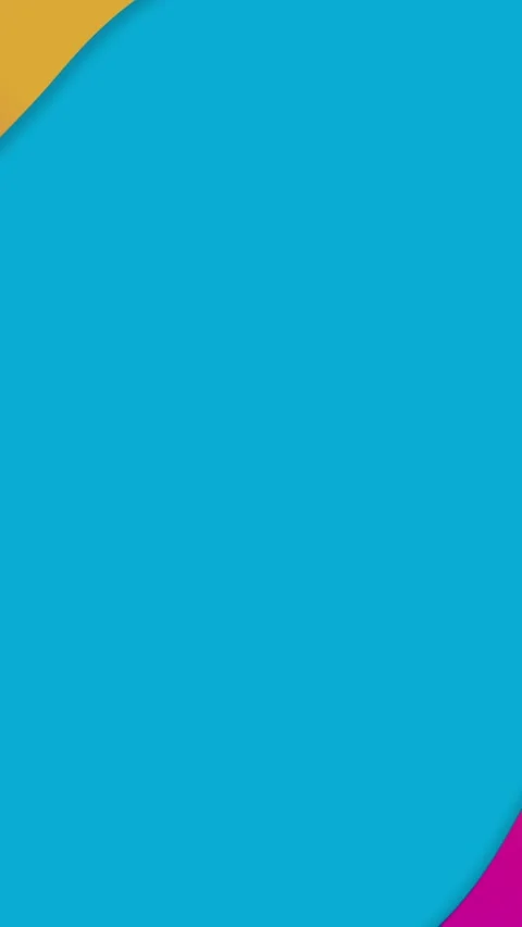 Animation of gradient pink to orange waves moving on blue background Stock Footage 344693470
