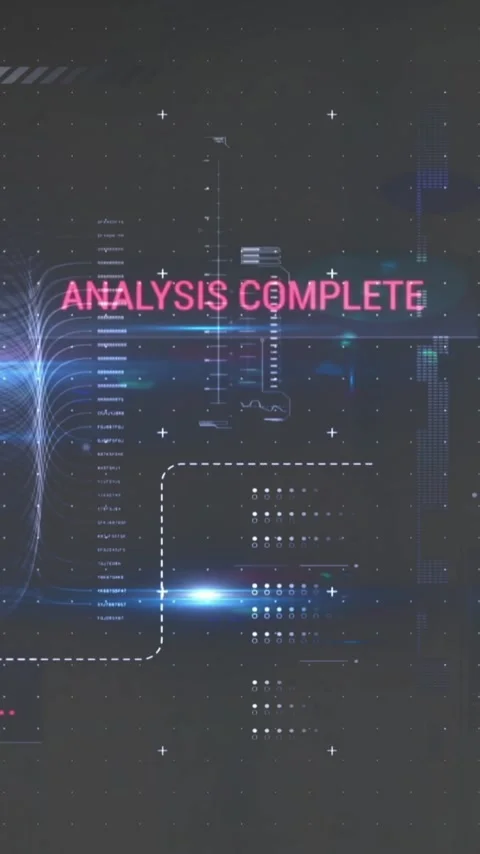 Animation of graphs, texts, loading bars and computer language, modern buildings Stock Footage 323579122