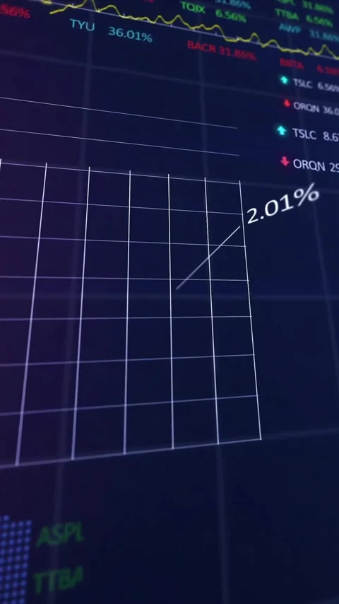 Animation of graphs, trading boards and computer language over black background Stock Footage 343127362