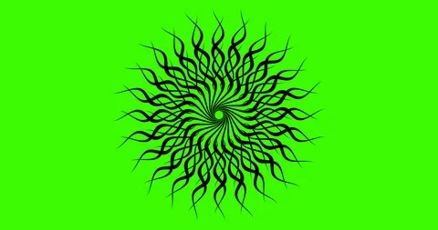 Animation on a green background. Green b... | Stock Video | Pond5