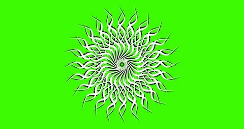 Animation on a green background. Green background for chromakey. Stock Footage 105902970