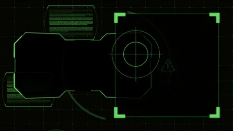 Animation green frame background. Stock Footage 129136025