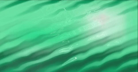 Animation of green ribbed liquid Stock Footage 92023813