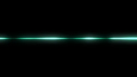 Animation of green waveform on black background Stock Footage 122474985
