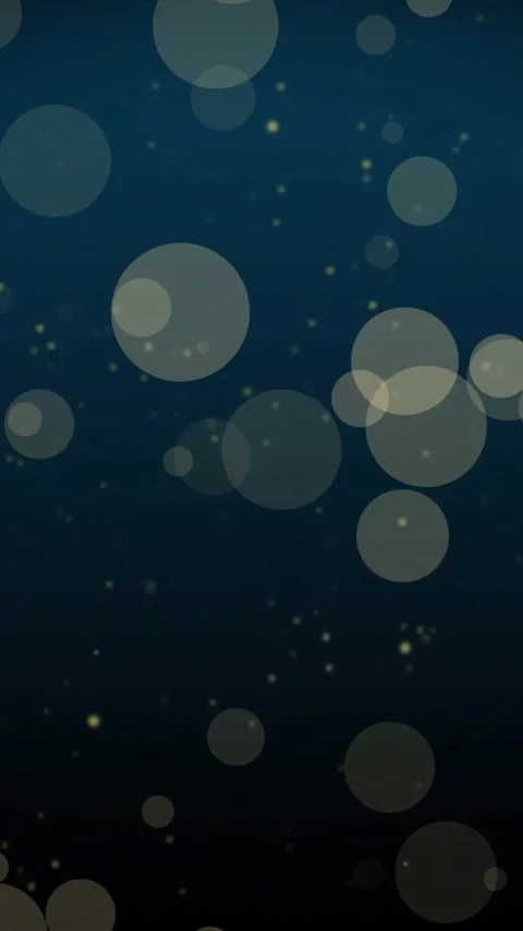 Animation of grey light spots falling over dark blue background Stock Footage 343504533