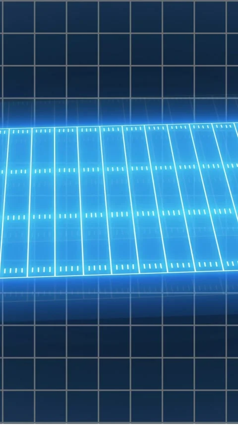 Animation of grid pattern in rotating rectangle against black background Stock Footage 343547998