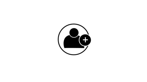 Animation of group people icon on background abstract group of people icon .. Stock Footage 306030512