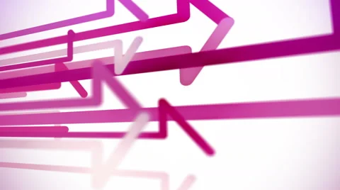 Animation of group red arrow sings Stock Footage 62837387