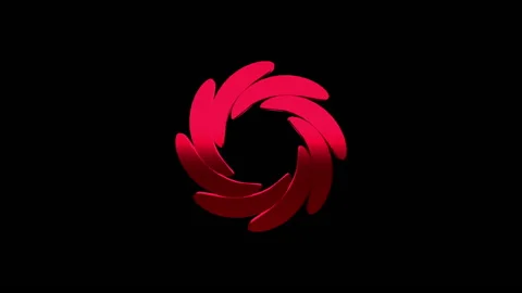 Animation of a group of rounded objects that  transforms in spiral Stock Footage 141216247