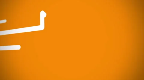 Animation of group white arrow sings Stock Footage 62837375