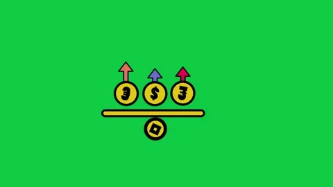 Animation grow money Video stock 297207573