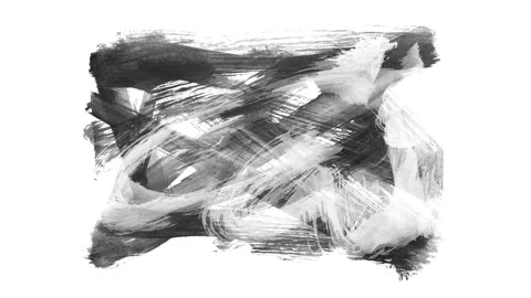 Animation grunge - brush stroke. Abstract hand - painted element. Stock Footage 129023402