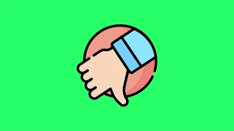 Animation hand on green screen. 	 Stock Footage 238715868
