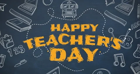 Teachers Day Concept Stock Video Footage | Royalty Free Teachers Day ...