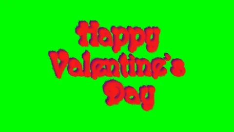 Animation of Happy valentines day Stock Footage 257011022