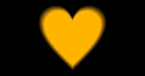 Animation of heart appearance Stock Footage 92386374