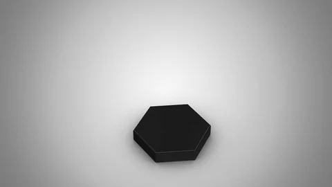 Animation of Hexagons Stock Footage 70139090