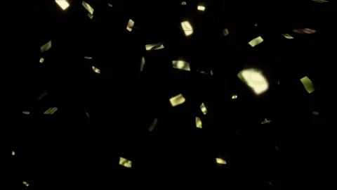 Animation of holiday confetti Stock Footage 100300223