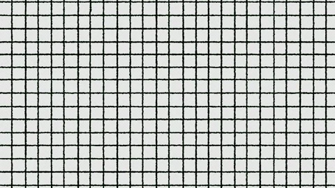 Animation of horizontal and vertical lines, kitchen tiles, grid,texture, pattern Stock Footage 302314888