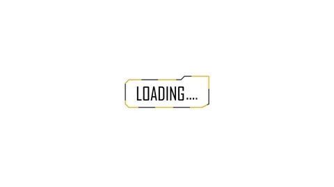 Animation of hud element with loading concept. Hud frame with loading inter.. Stock-Footage 335648635