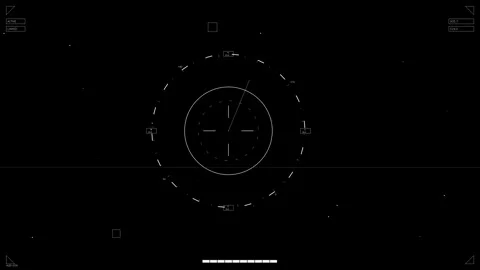 Animation of hud elements designed for web designers and sci-fi video creat.. Stock Footage 326513555