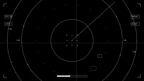 Animation of hud elements designed for webdesign and sci-fi video editing s.. Stock Footage 326525017