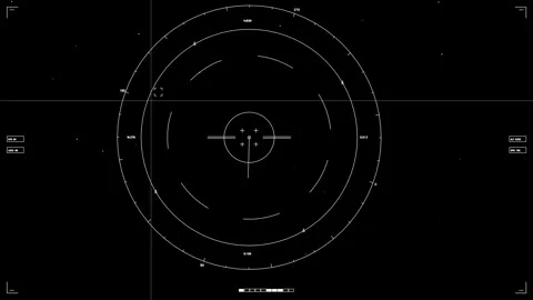 Animation of hud elements for web designers and sci-fi video editors showin.. Stock Footage 326513452