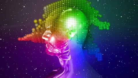 Animation Human intellectual intelligence and Mental intelligence Stock-Footage 170604806