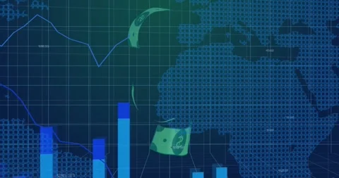 Animation of human model and data processing Stock Footage 328463414