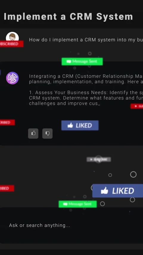 Animation of icons and data processing over screens 库存影片 320378562