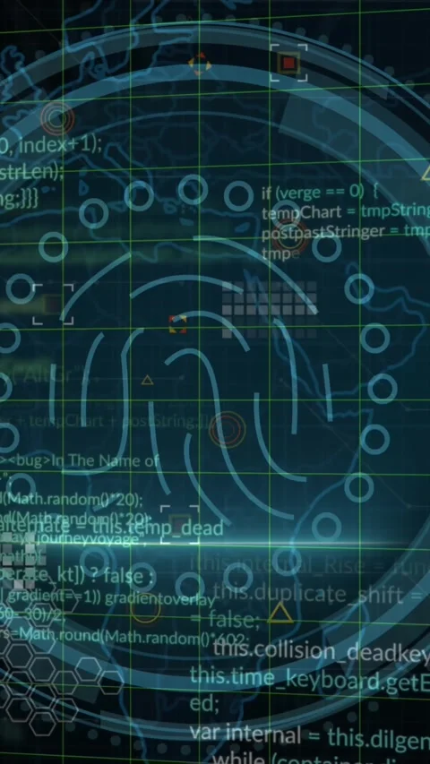 Animation of icons with world map and data processing on black background Stock Footage 343867672