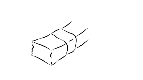 Animation image of a bundle of banknotes and stacks of coins. Canadian Dollar. Stock Footage 103859384