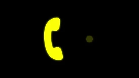 Animation of Incoming Call Icon. Call Answer. Phone Dial Symbol. Phone inte.. Stock Footage 303553567