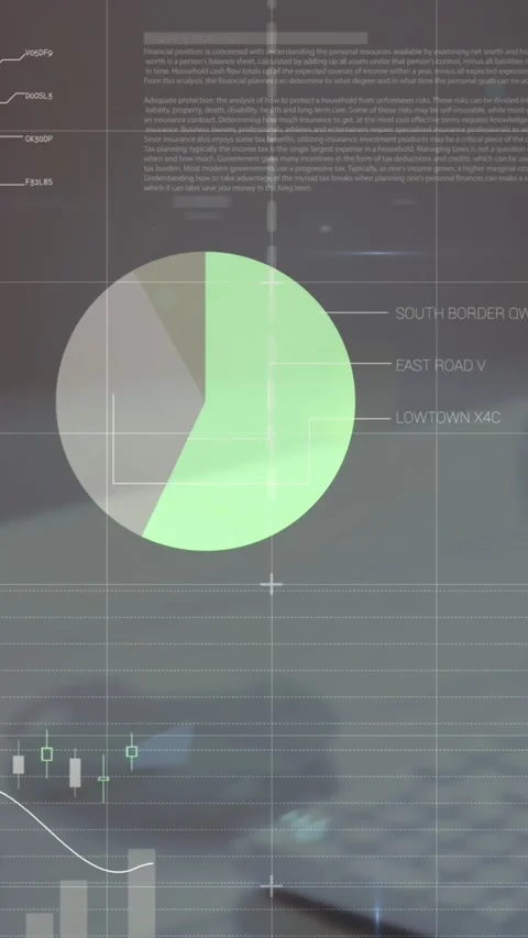 Animation of infographic interface over cellphone, coffee cup, mouse and Stock Footage 344693648