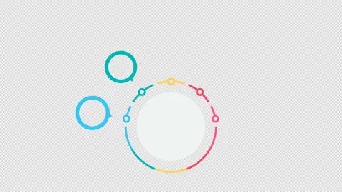 Animation infographic template. Stock Footage 153289093