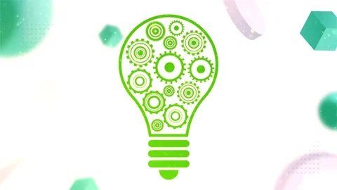 Animation of an Innovative concept Stock Footage 303819748