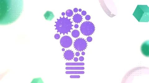 Animation of an Innovative concept Stock Footage 303819754