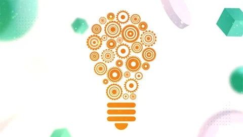 Animation of an Innovative concept Stock Footage 303819774