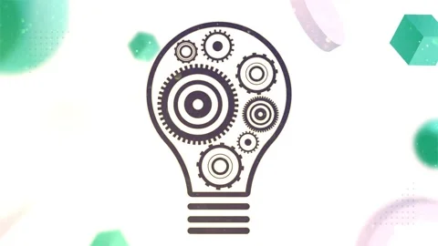 Animation of an Innovative concept Stock Footage 303819793