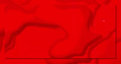 Animation of interference over colourful moving shapes Stock Footage 307662939