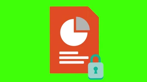 Animation of an IT icon on a green background Stock Footage 166349000