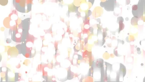 Animation with large white particles. Stock Footage 264869229