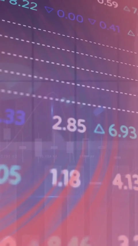 Animation of layers of graphs and processing data Stock Footage 320160191