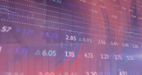 Animation of layers of graphs and processing data Stock Footage 326876813