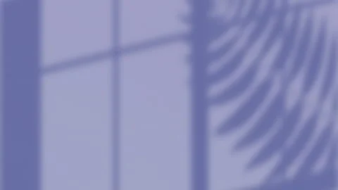 Animation of leaf pattern with copy space on purple background Stock Footage 156394311
